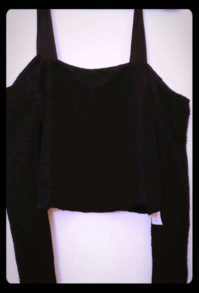 Ivanka trump strap blouse tank top long sleeve